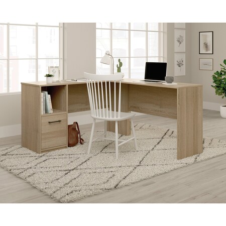 Sauder L-Desk, 59.06 in D X 28.5 in H, 51.02 in W X Engineered wood 425092